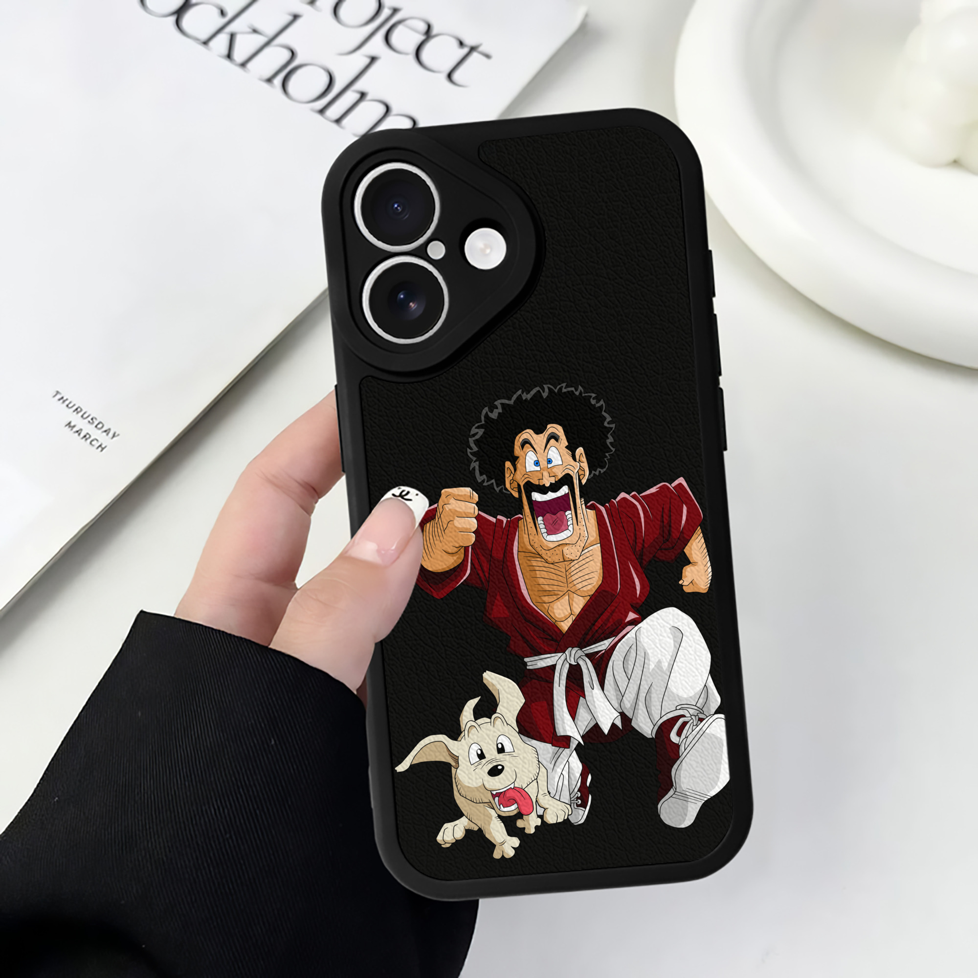 （画像用） ドラゴンボール DRAGON BALL 【iPhone 16シリーズ対応】シリコンスマホケース（レザー調） 材質：シリコン